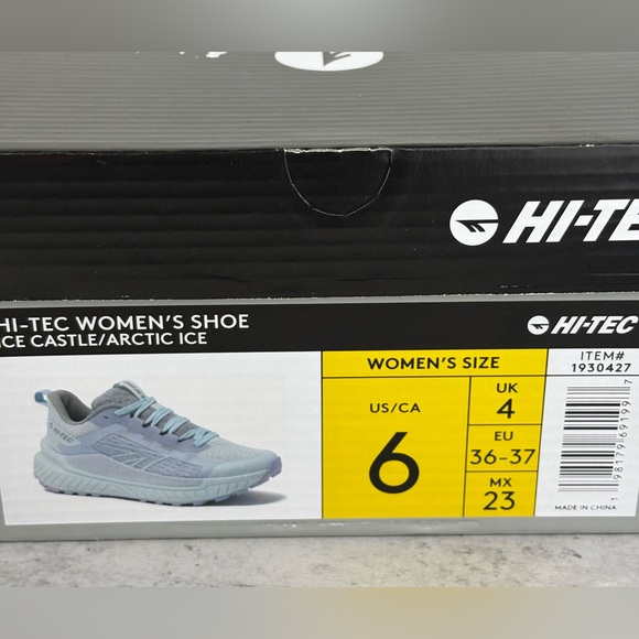 Hi-Tec Women's Trail Shoes Sneaker Blue Size 6 New In Box Athletics Shoes - Picture 5 of 5